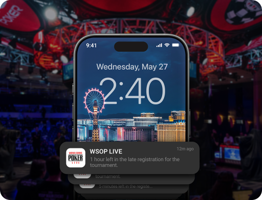 WSOP客户端手机竖屏画面